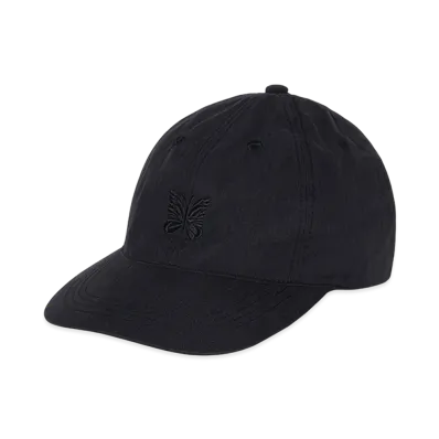 NEEDLES x STUDIOUS Nylon Cap - Papillon Embroidery "Black"