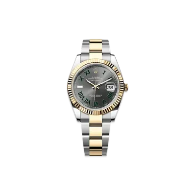 ROLEX Datejust 41 Oystersteel & Yellow Gold "Grey"