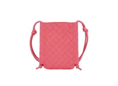 Bottega Veneta Pouch Small Open Shoulder "Cranberry"
