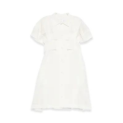 sacai Women's Dresses "White"