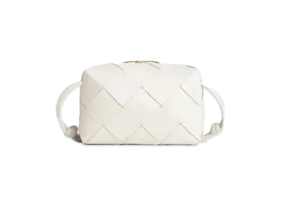 Bottega Veneta Cassette Small Camera Bag "White"