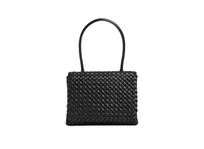 Bottega Veneta Patty Top Handle Bag "Black"