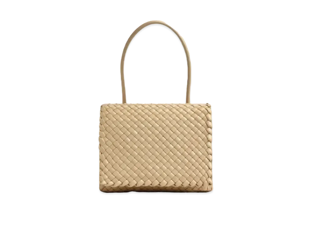 Bottega Veneta Patty Top Handle Bag "Porridge"