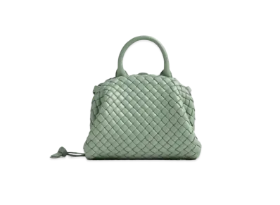 Bottega Veneta Mini Handle Hand Bag "Sage Green"