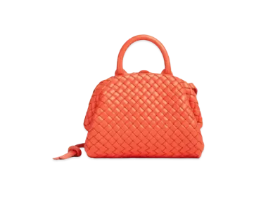 Bottega Veneta Top Handle Leather Mini Bag "Sunburst"