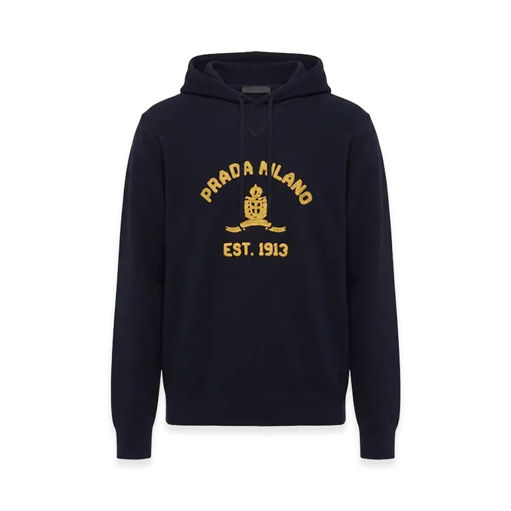 PRADA Hoodie "Dark Blue"