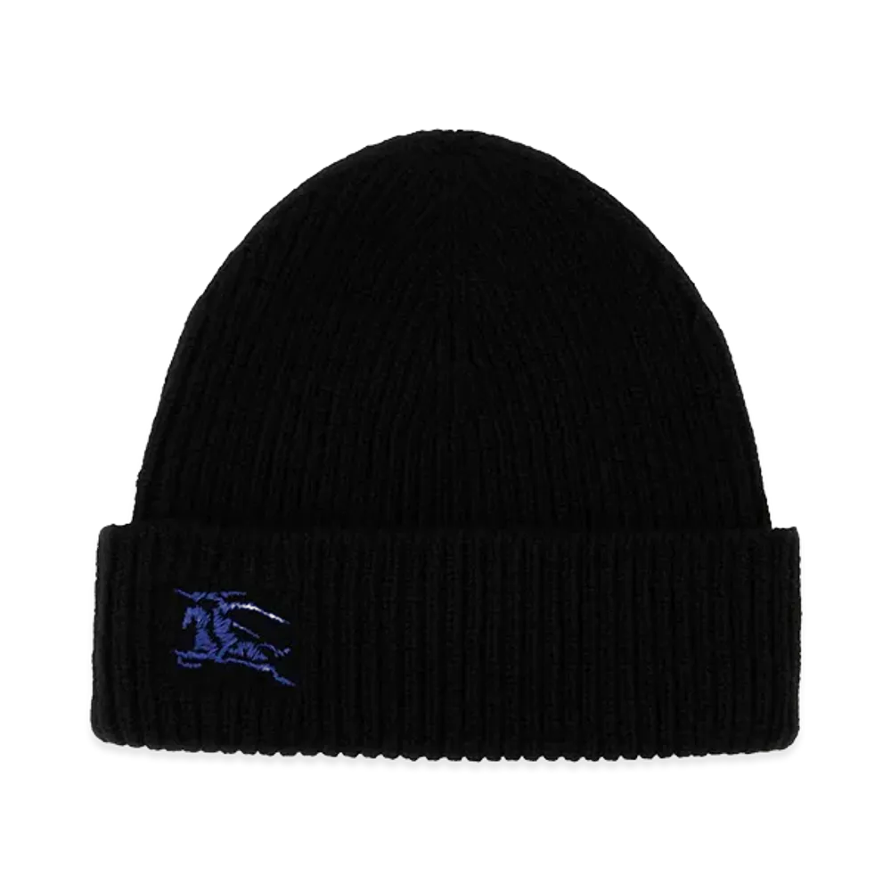 Burberry Women's Cashmere Beanie Hat "Black"