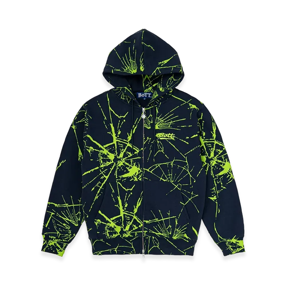 BoTT Shattered Zip Hoodie "Navy"