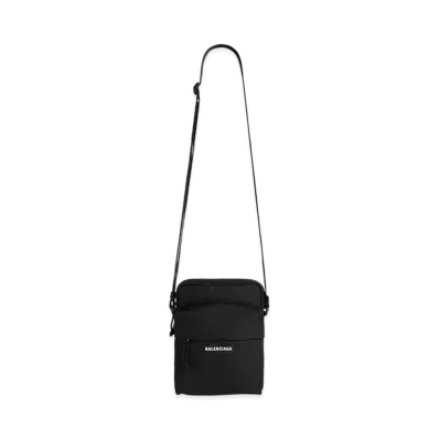 BALENCIAGA Explorer Crossbody Pouch "Black"