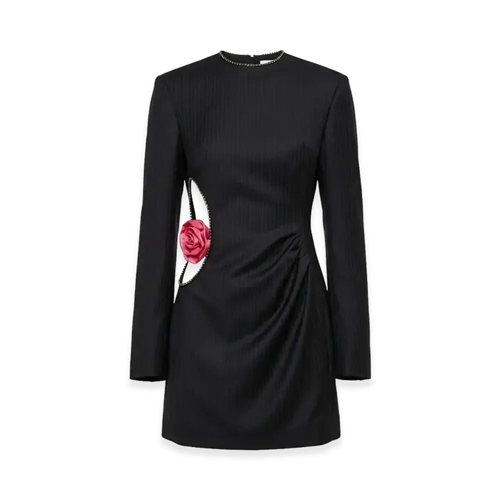 Acne Studios Women's Wool Dress "Black"