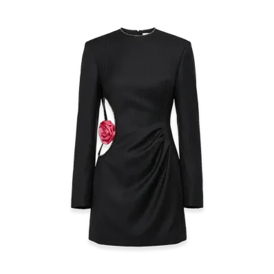 Acne Studios Women's Wool Dress "Black"