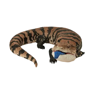 BANDAI "Ichiban Kuji" -Reptiles & Amphibians ~Tiny Friends~ vol.2- Last One Prize Last Prize: Blue Tongue Skink Figure