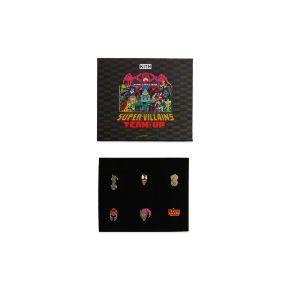 KITH x MARVEL Super Villain Pin Set "Multi"