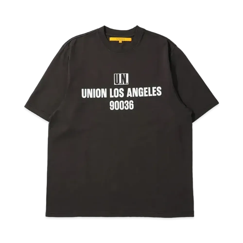 UNION Code Tee "Vintage Black"