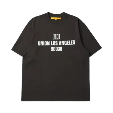 UNION Code Tee "Vintage Black"