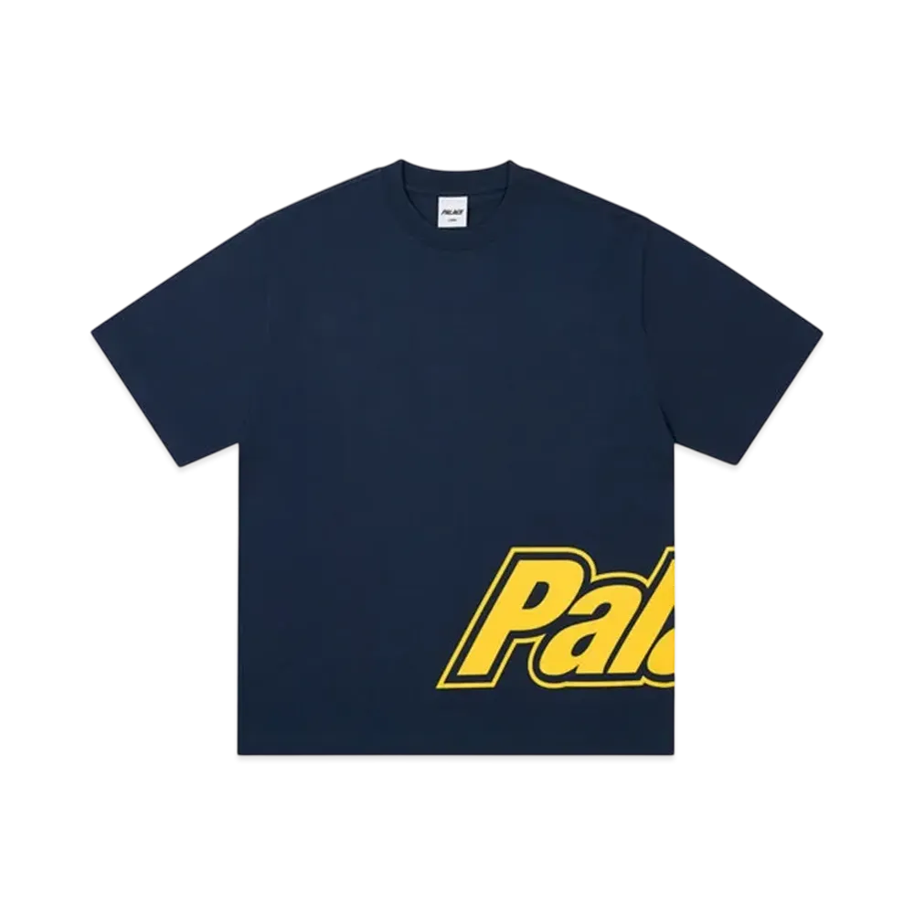 PALACE Border Logo T-Shirt "Navy"