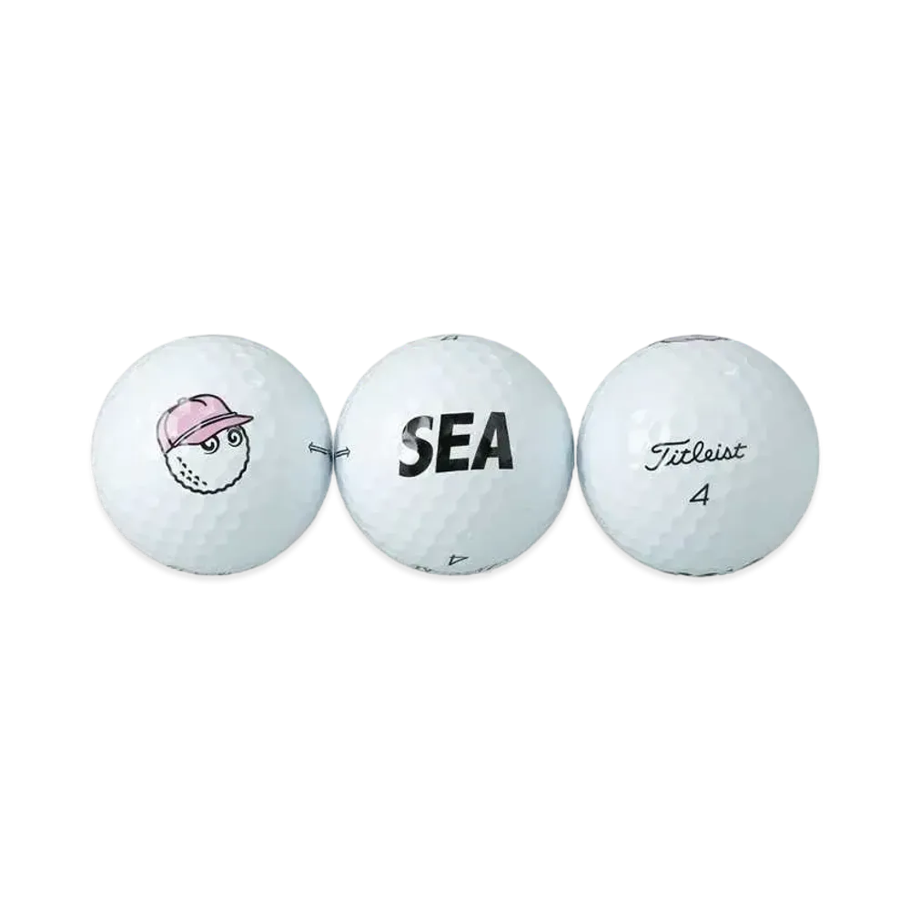 WIND AND SEA x MALBON GOLF BALL (3PCS) "White"