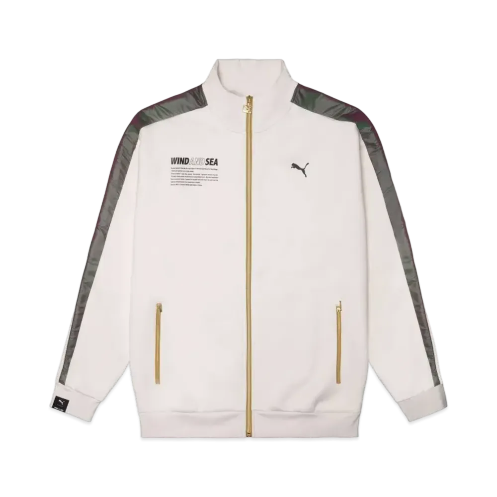 WIND AND SEA x PUMA T7 Truck Jacket "Eggnog"