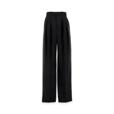 Saint Laurent Women's Canvas Pant "Black"