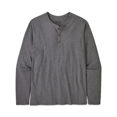 Patagonia Men's Longsleep Daily Henry "Grey"