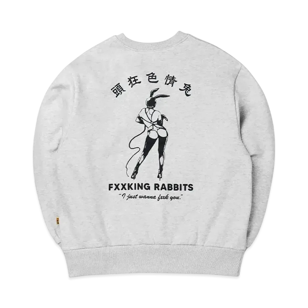 FR2 Bunny Girl Sweatshirt "Ash"