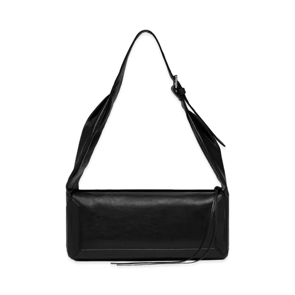 Maison Margiela Women's Box Bag East West Medium Shoulder Bag "Black"