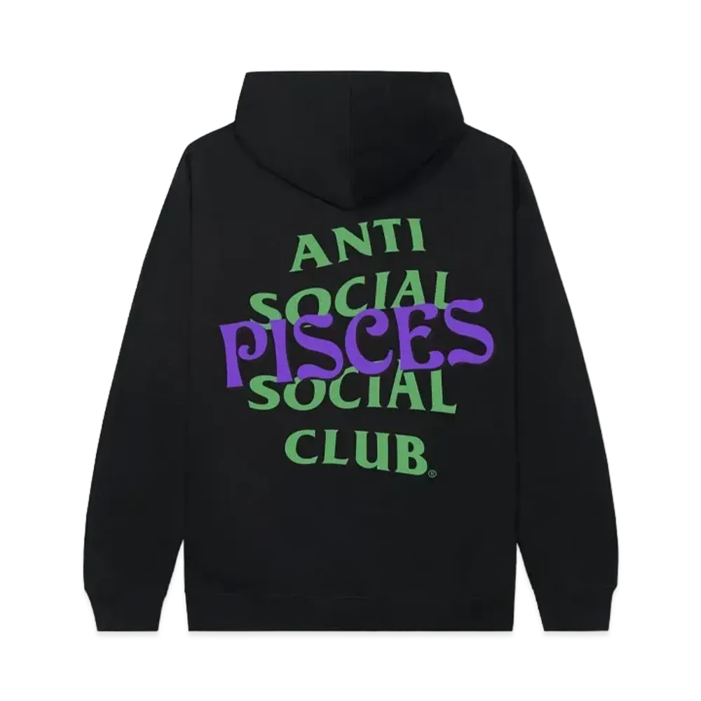 ANTI SOCIAL SOCIAL CLUB Pisces Hoodie "Black"