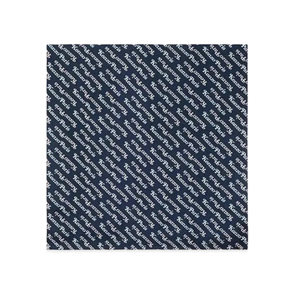 KENZO x VERDY Silk Square "Navy"