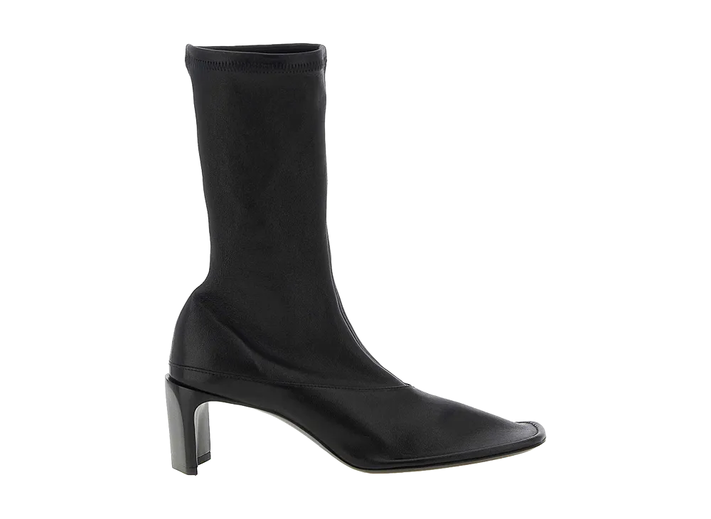 Jil Sander Women's Nappa Ankle Boots "Black"