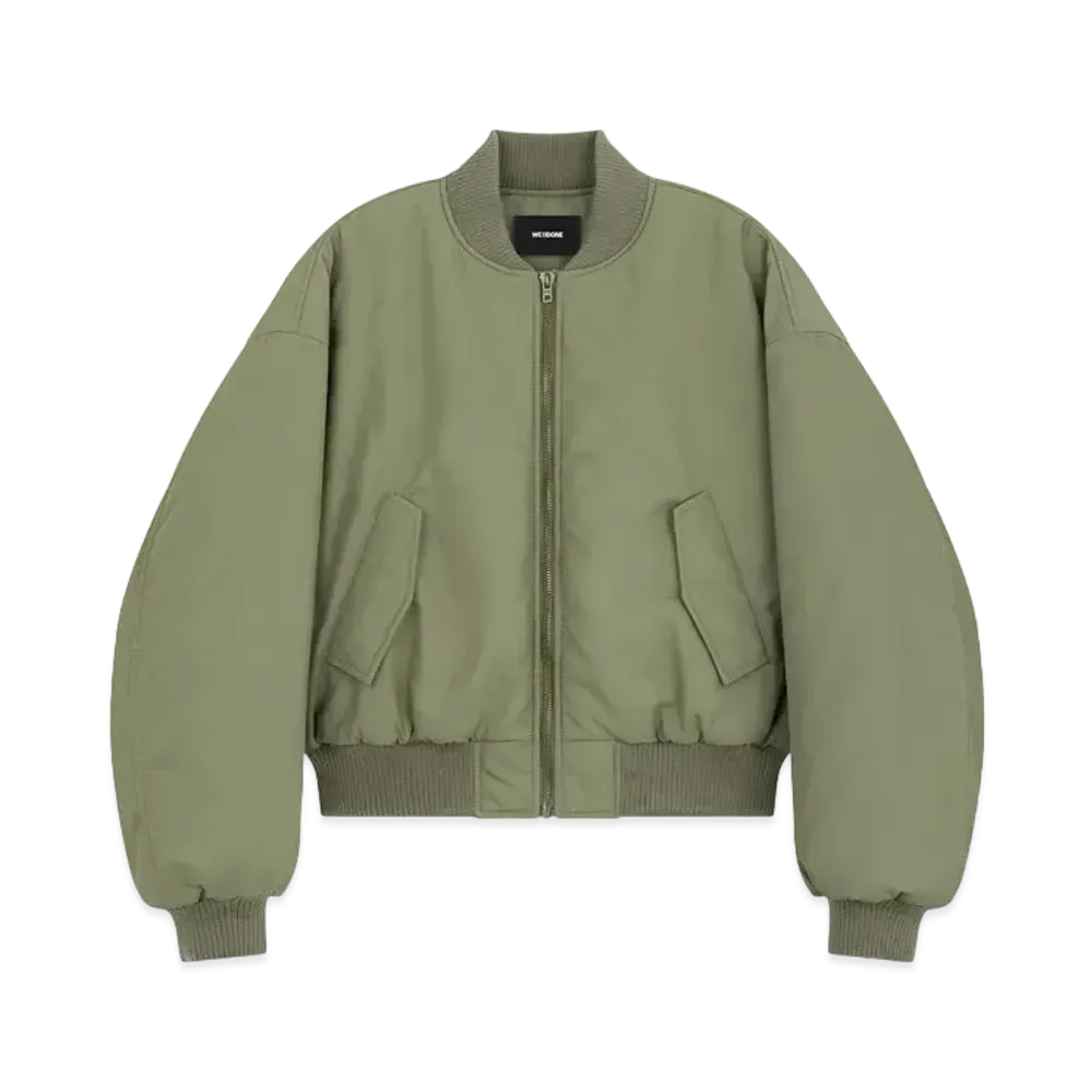 WE11DONE Puff Bomber Jacket "Khaki"