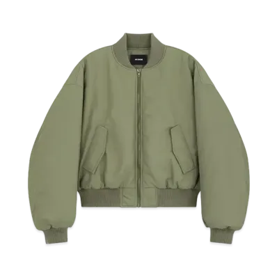 WE11DONE Puff Bomber Jacket "Khaki"