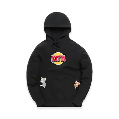 Kith x Tom & Jerry Hoodie "Black"