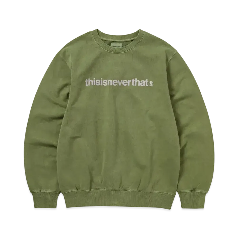 thisisneverthat T-Logo LT Crewneck "Moss Green"