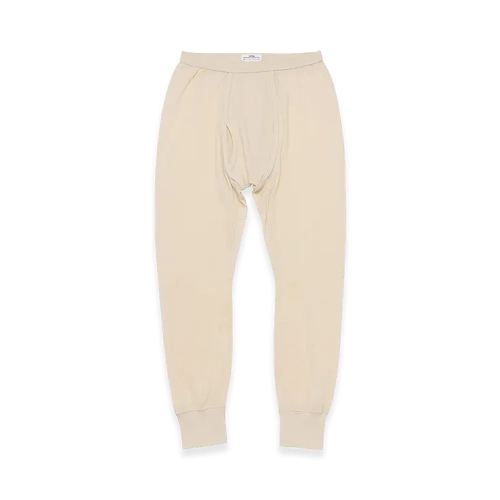 visvim Thermal Longjohns (Superfine) "Ivory"