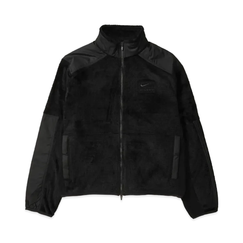 Stussy x Nike Full Zip Fleece (US Size) "Black" HQ8524-010