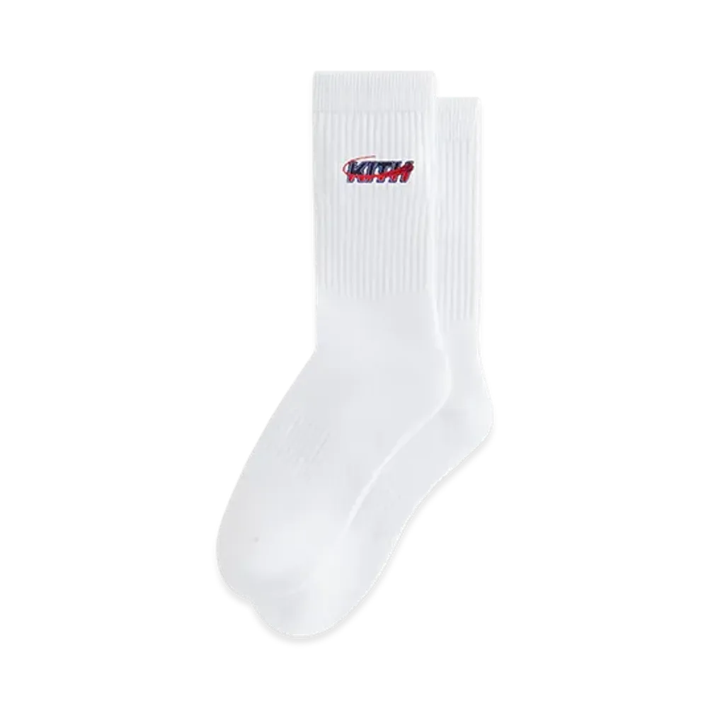 Kith x The New York Rangers Slap Shot Socks "White"