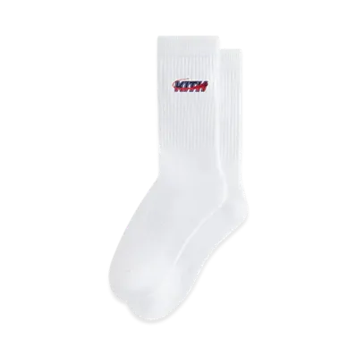 Kith x The New York Rangers Slap Shot Socks "White"