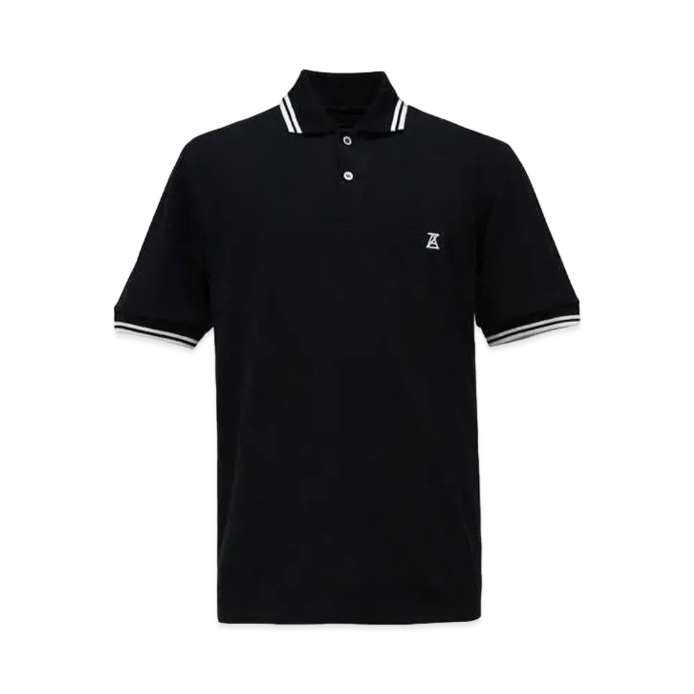 ANREALAGE Photochromic AZ Polo Tee "Black"