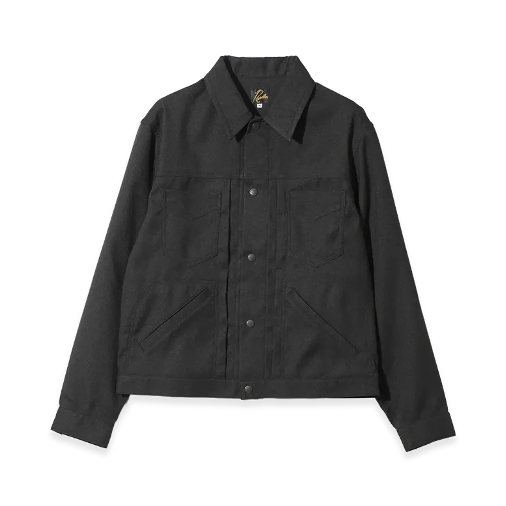 NEEDLES Penny Jean Jacket - Poly Twill "Black"