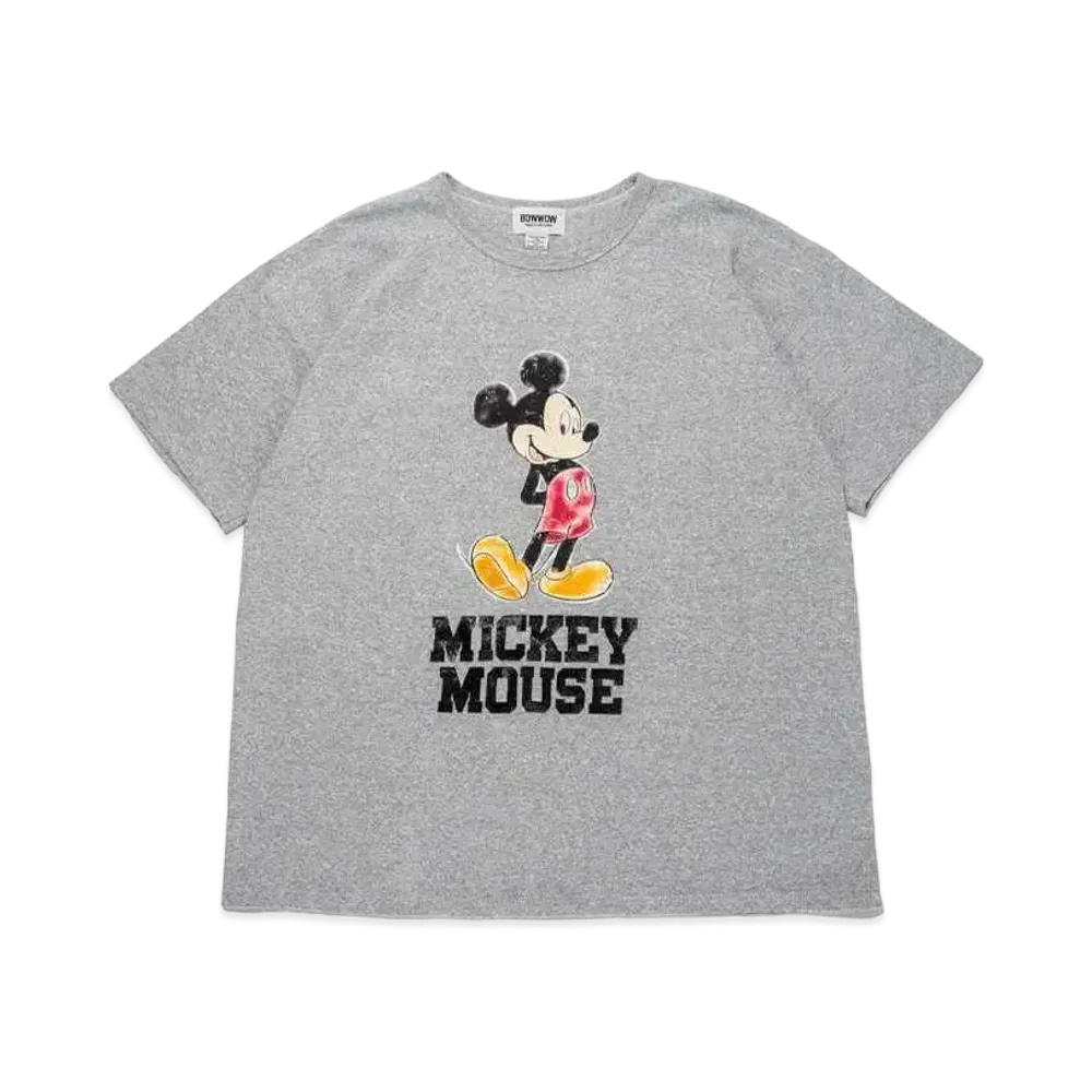 BOW WOW MICKEY MOUSE 8812 TEE "88/12 M.GRAY"