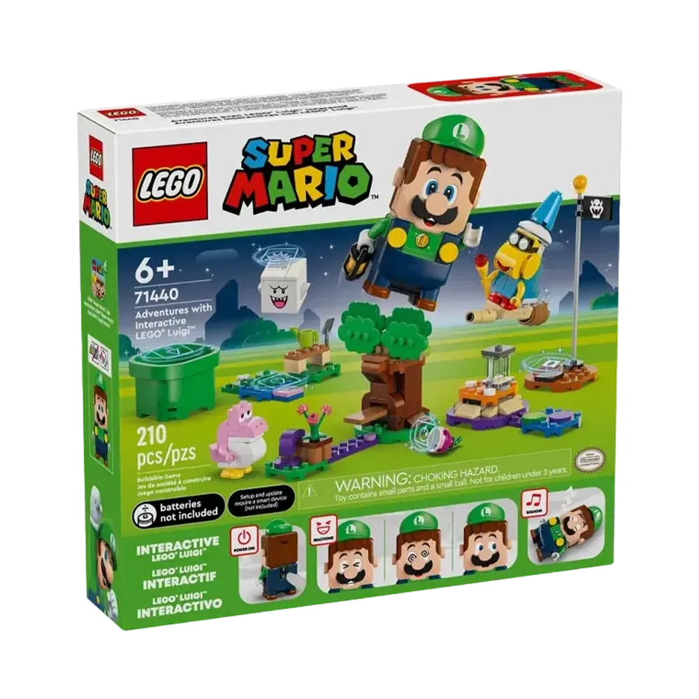 LEGO SUPER MARIO "Adventures with Interactive LEGO Luigi" [71440]
