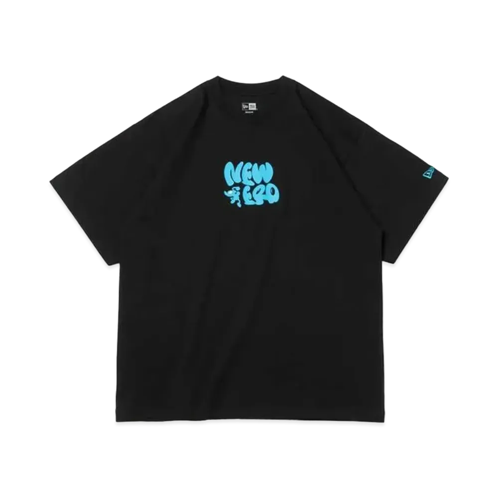 NEW ERA x Coin Parking Delivery Shortsleeve Oversized Cotton Tee Shirai-San "Black"