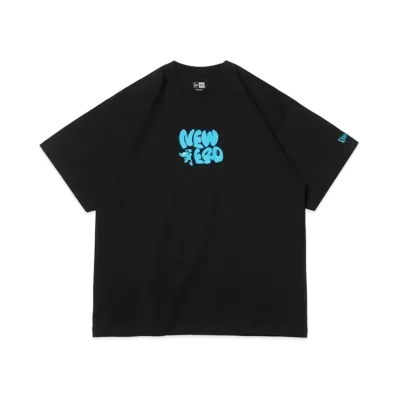 NEW ERA x Coin Parking Delivery Shortsleeve Oversized Cotton Tee Shirai-San "Black"