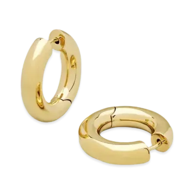 TOMWOOD Chunky Hoops Medium "Gold"