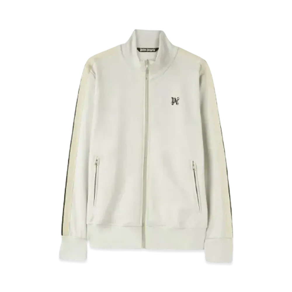 PALM ANGELS Monogram Track Jacket "Light Grey"