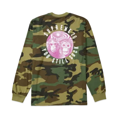 Supreme You Still S**k L/S Tee "Woodland Camo"