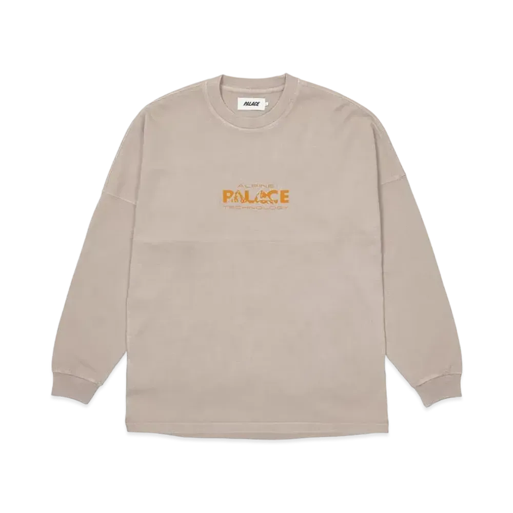 PALACE ALPINE TECH LONGSLEEVE "Mushroom"