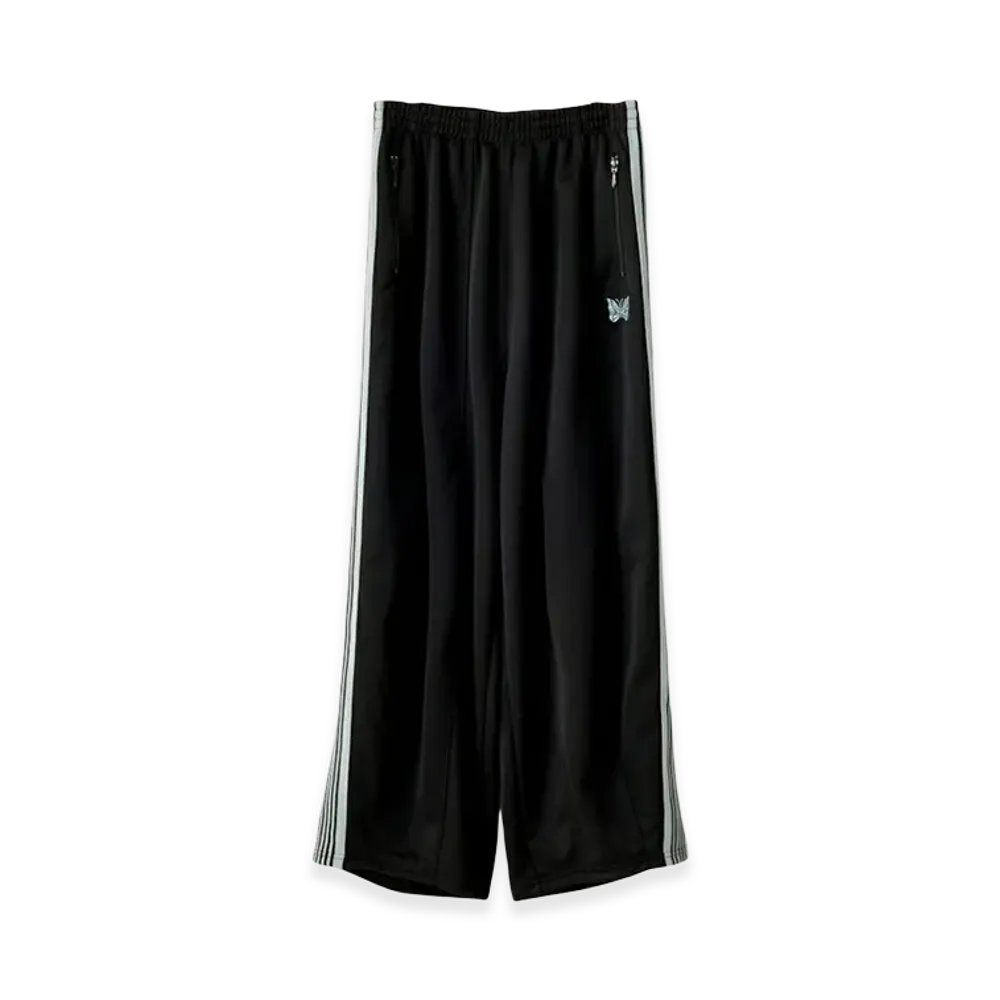 NEEDLES x Jeans Factory H.D. Track Pants Poly Smooth "Black"