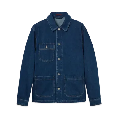 GUCCI Lasered Denim Jacket "Blue"