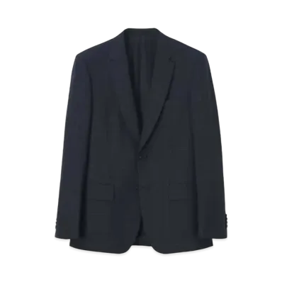 Paul Smith Window Pane Single 2B Suit "Navy"